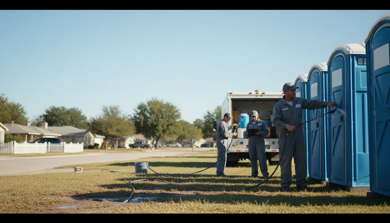 Long-Term Portable Toilet Rental in Fort Meade, SD near me
